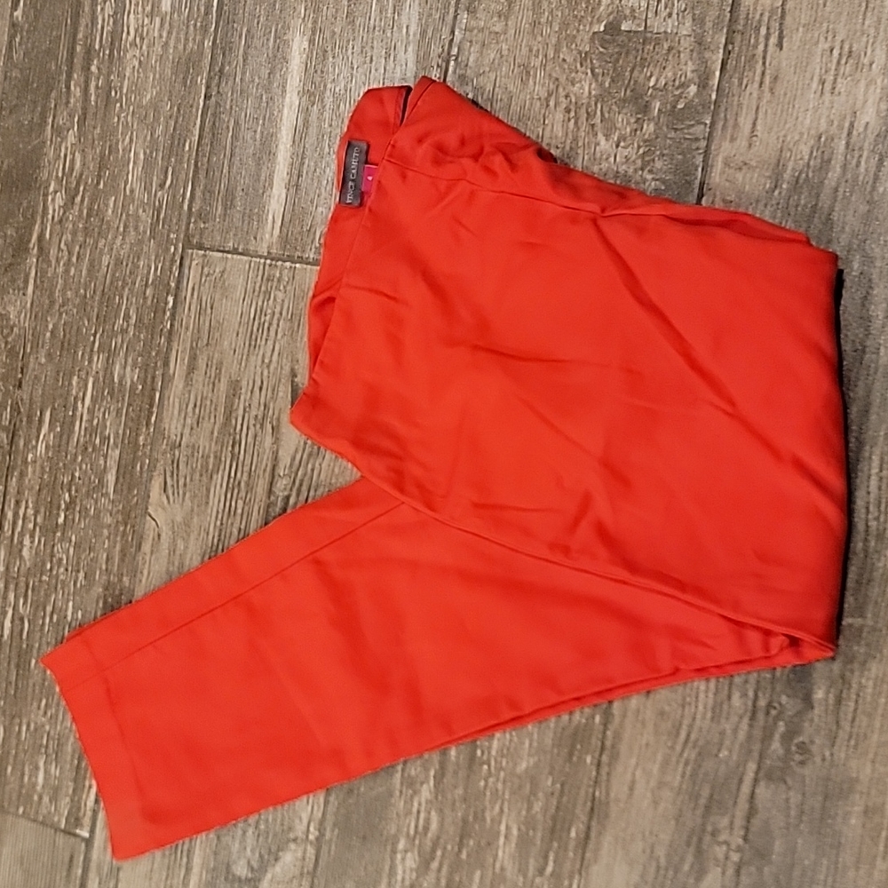 NWOT Vince Camuto orange dress pants